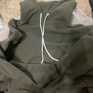 cropped hoodie